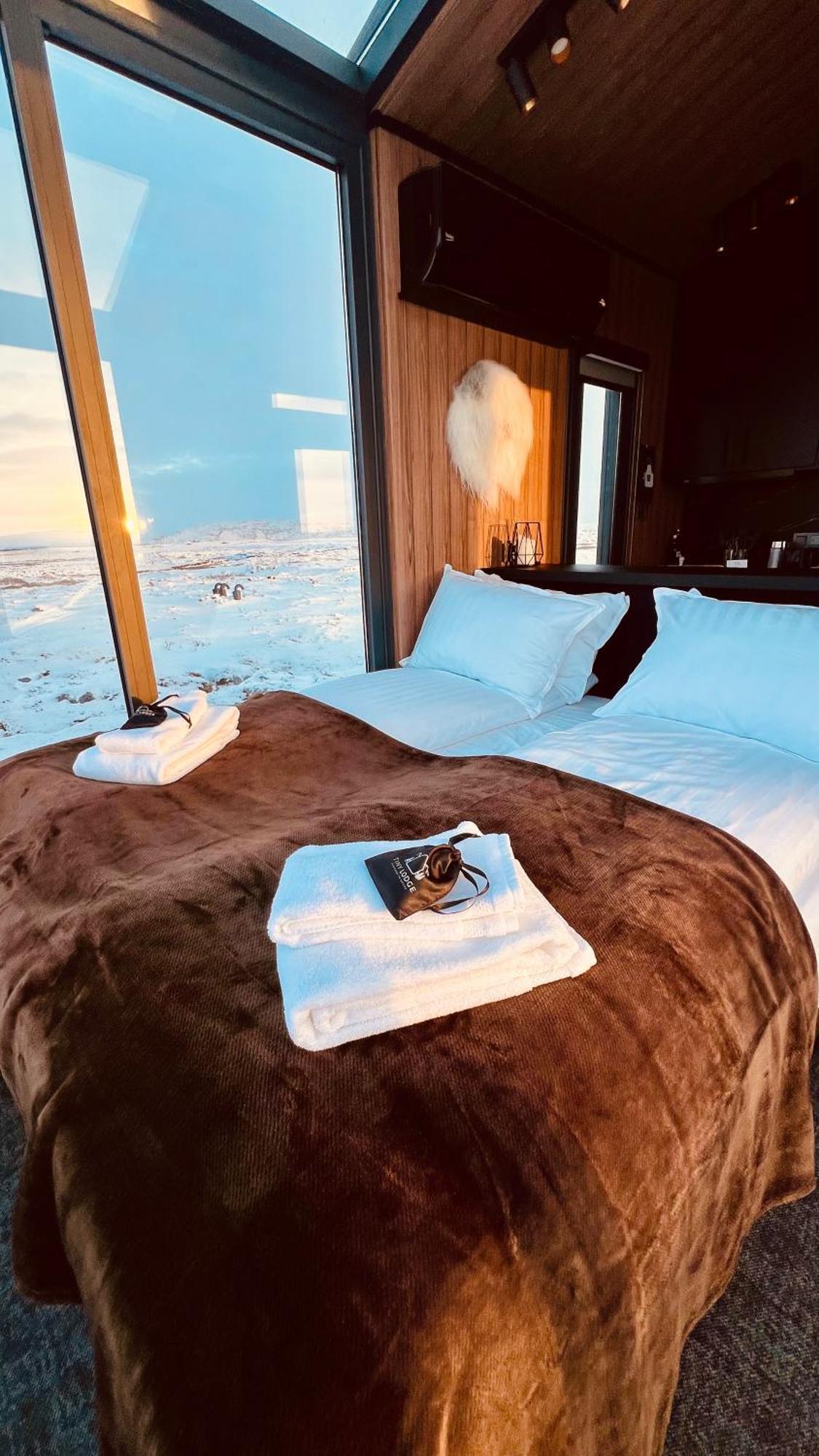 Tiny Glass Lodge Experience The Nature Selfoss Kültér fotó