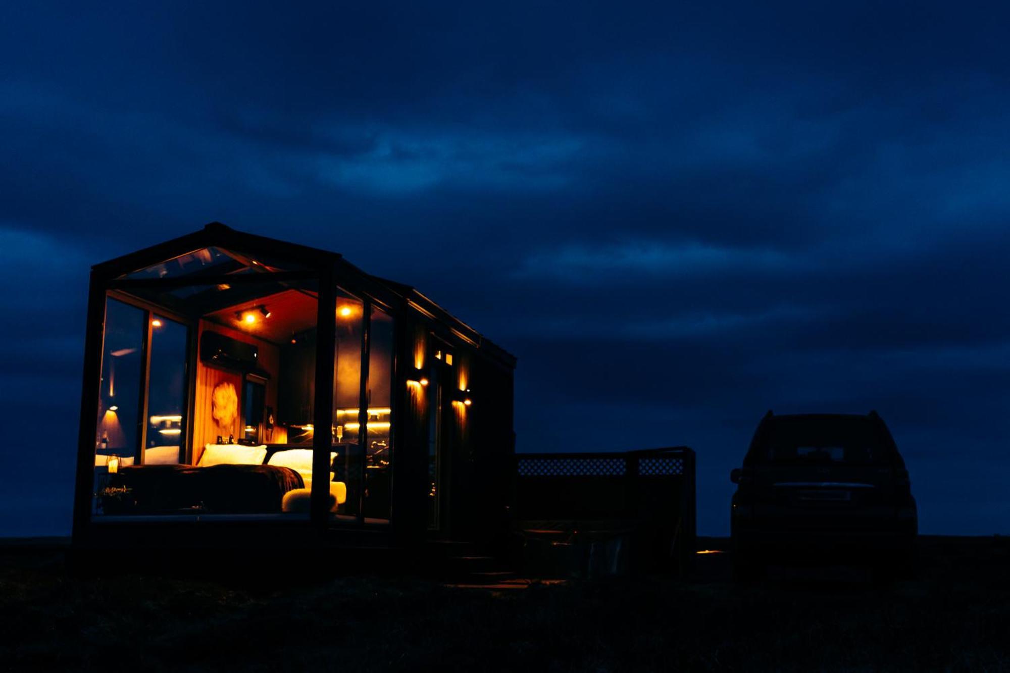 Tiny Glass Lodge Experience The Nature Selfoss Kültér fotó