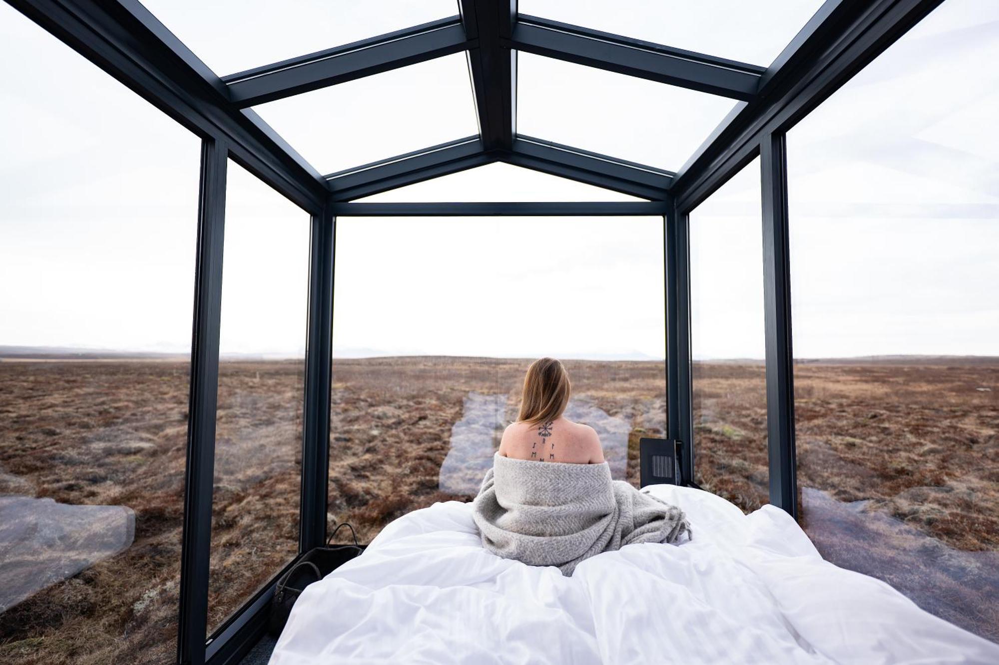 Tiny Glass Lodge Experience The Nature Selfoss Kültér fotó