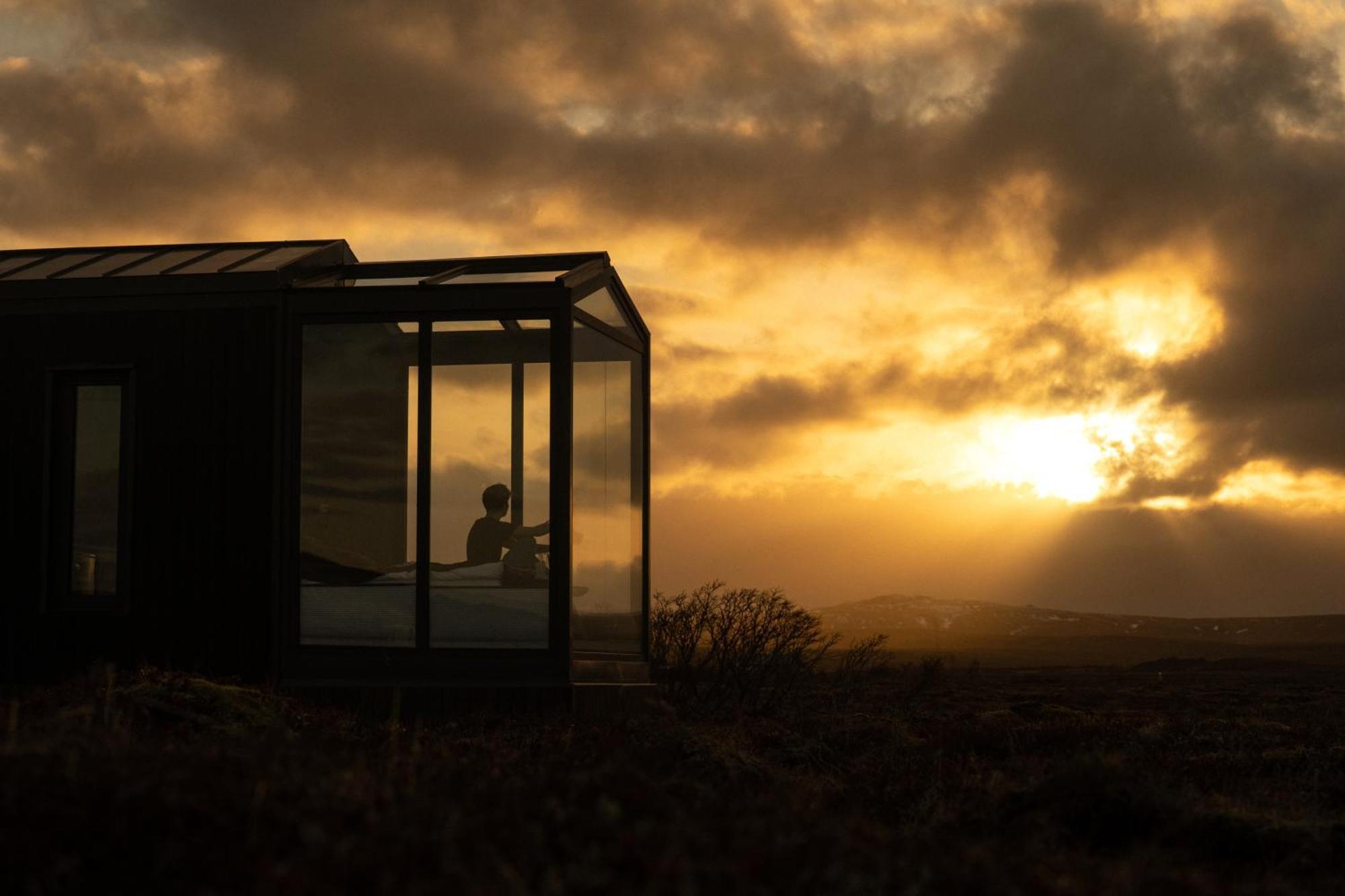 Tiny Glass Lodge Experience The Nature Selfoss Kültér fotó